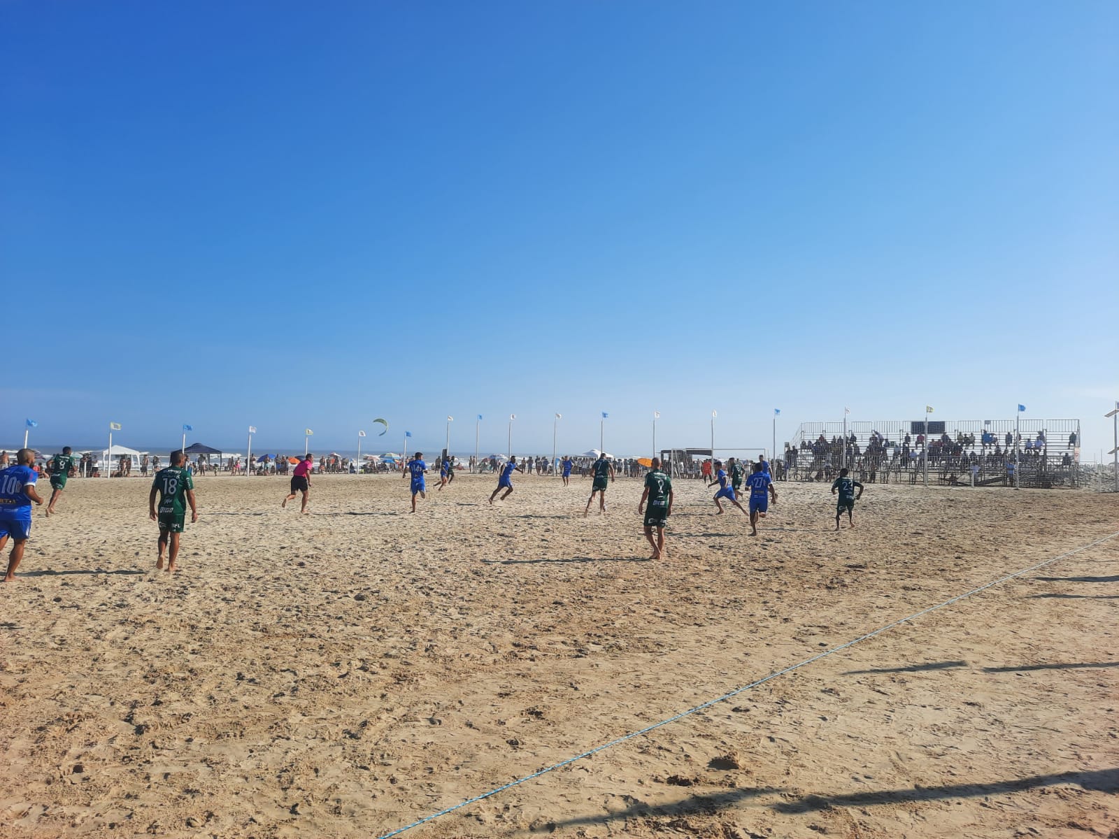 Resultados da quarta rodada do Campeonato de Futebol de Areia da Larm