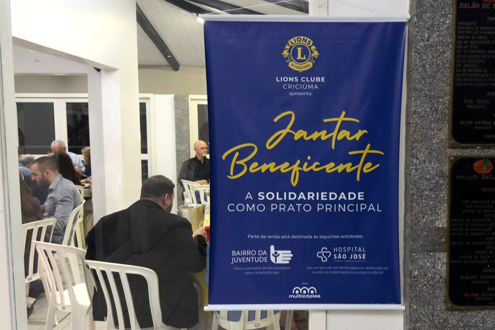 Lions Clube Crici&uacute;ma realiza o tradicional Jantar Beneficente 