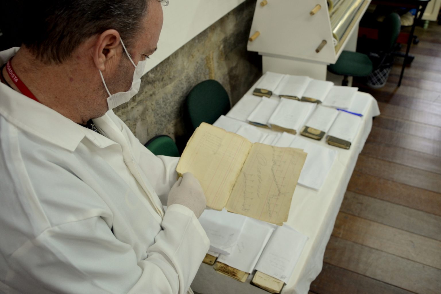Palestra sobre preserva&ccedil;&atilde;o de acervos documentais no Museu ao Ar Livre