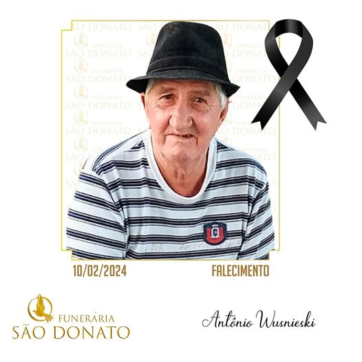 JI News registra em I&ccedil;ara (SC) o falecimento de Ant&ocirc;nio Wusnieski