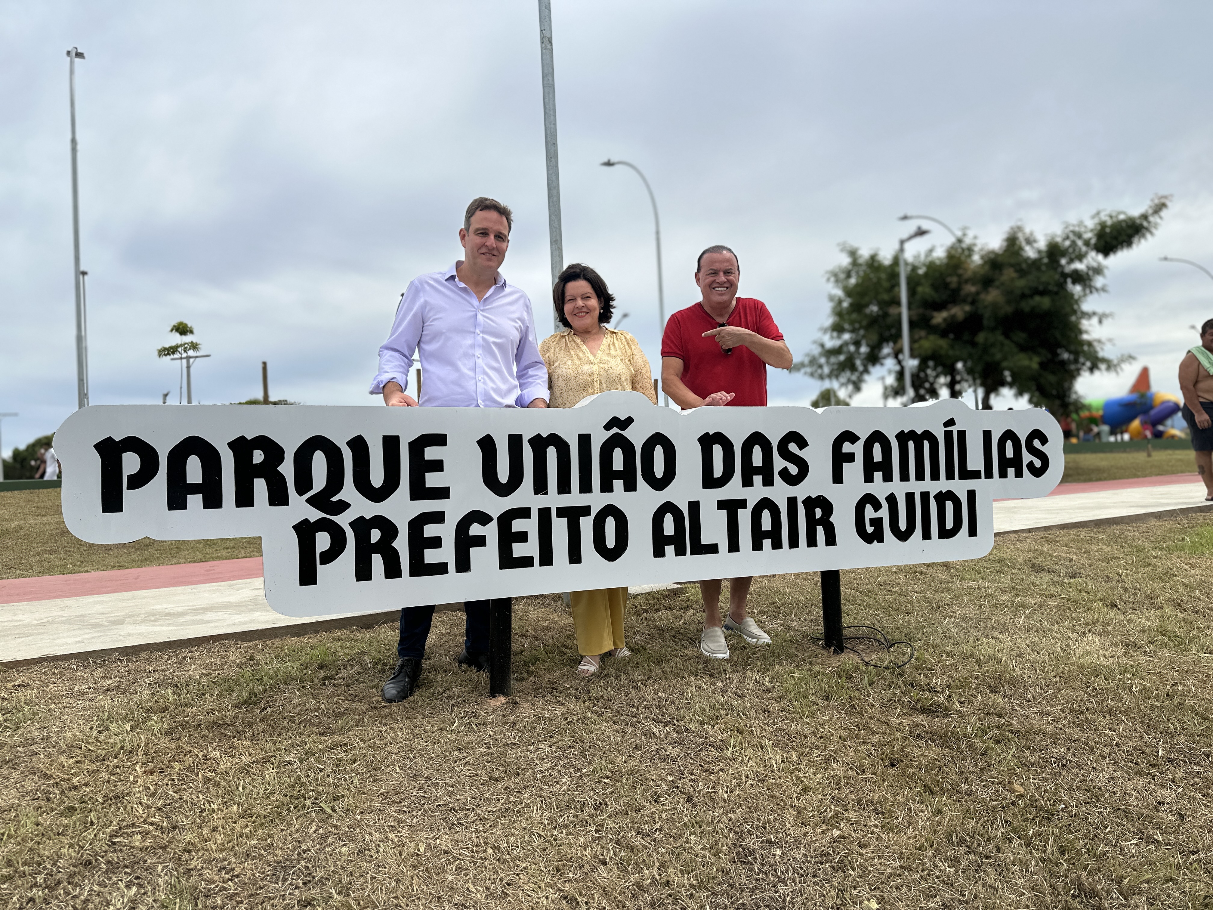 Altair Guidi &eacute; homenageado com o nome de parque municipal em Forquilhinha (SC)