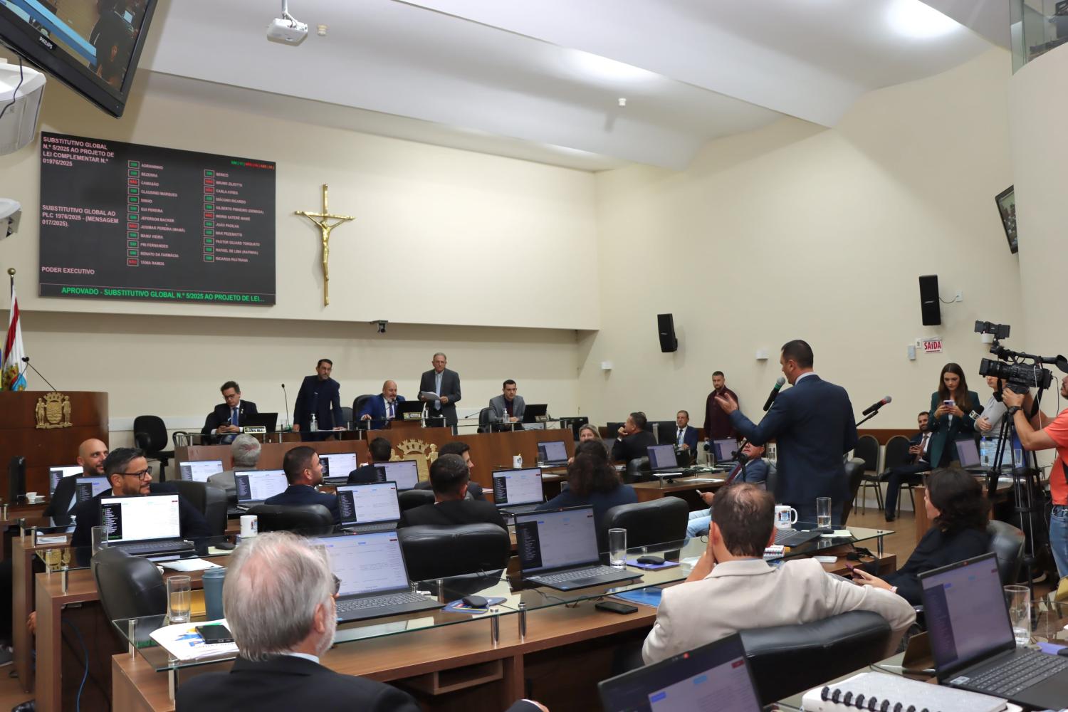 Reforma da previd&ecirc;ncia aprovada na Capital de Santa Catarina