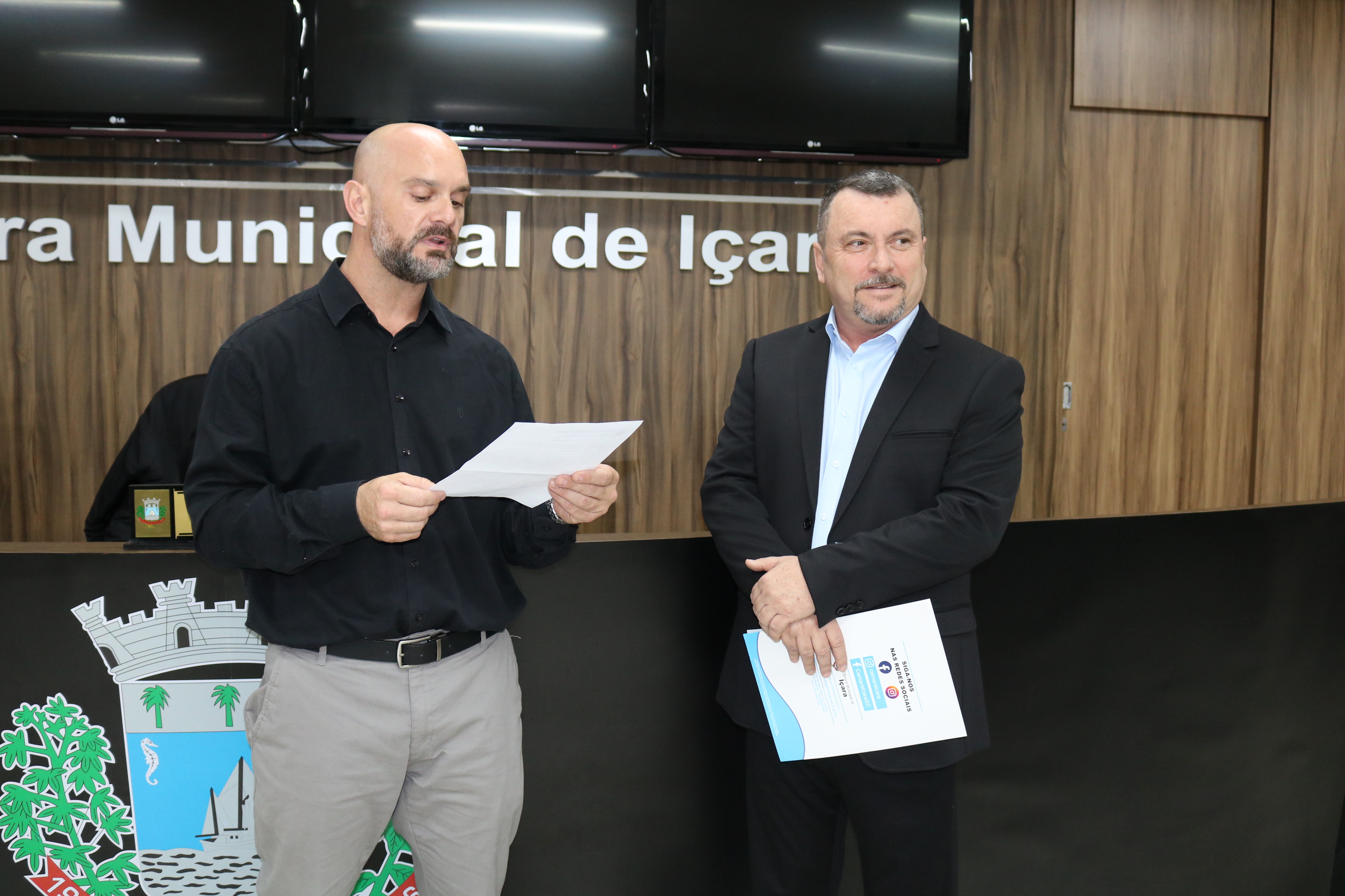Paulo Cesar Crecencio assume cadeira no Legislativo i&ccedil;arense