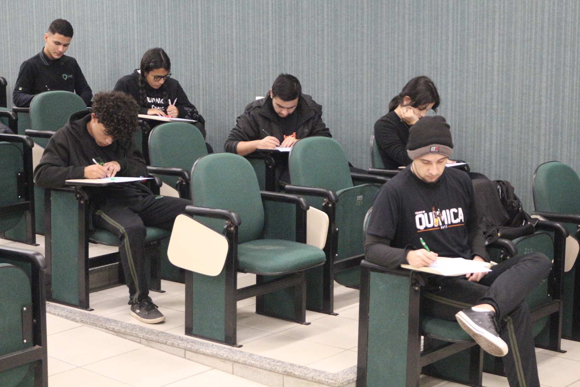 Alunos da Satc participam da 1&ordf; fase da Olimp&iacute;ada Brasileira de Matem&aacute;tica