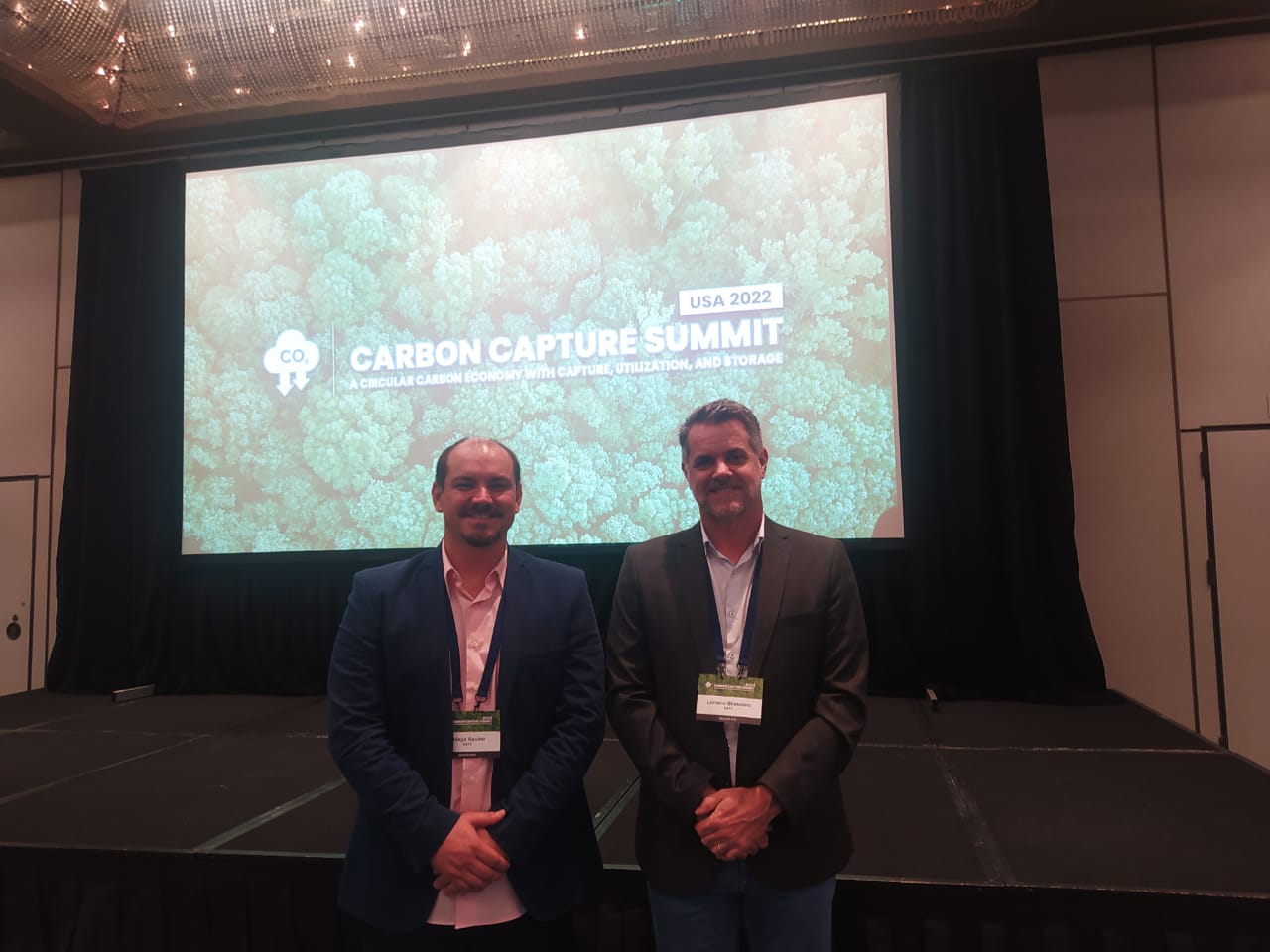 Pesquisadores do CTSatc participam de evento sobre captura de CO2 