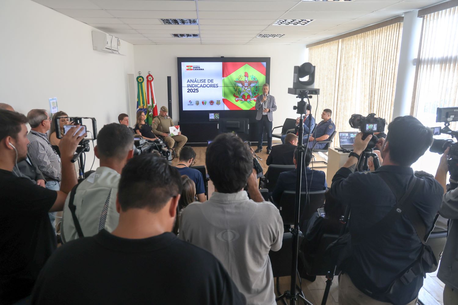 Santa Catarina acumula recordes na redu&ccedil;&atilde;o de crimes em 2025