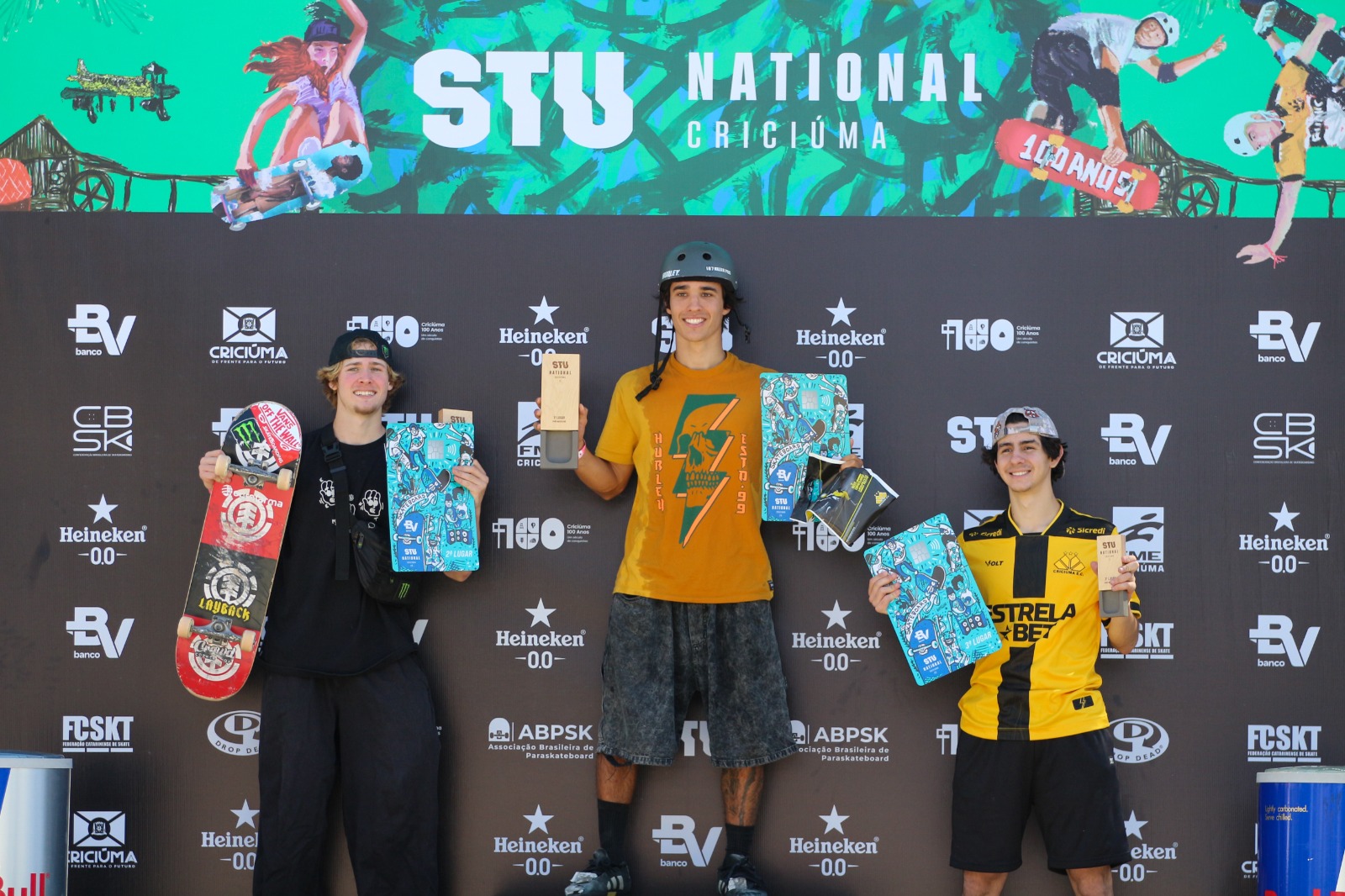 STU National hist&oacute;rico de Skate finca ra&iacute;zes em solo criciumense