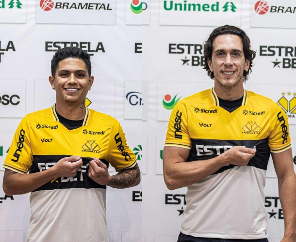 Crici&uacute;ma E.C. contrata mais tr&ecirc;s jogadores para a temporada