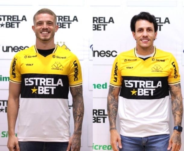 Crici&uacute;ma E.C. contrata L&eacute;o Naldi e Jean Carlos para a temporada
