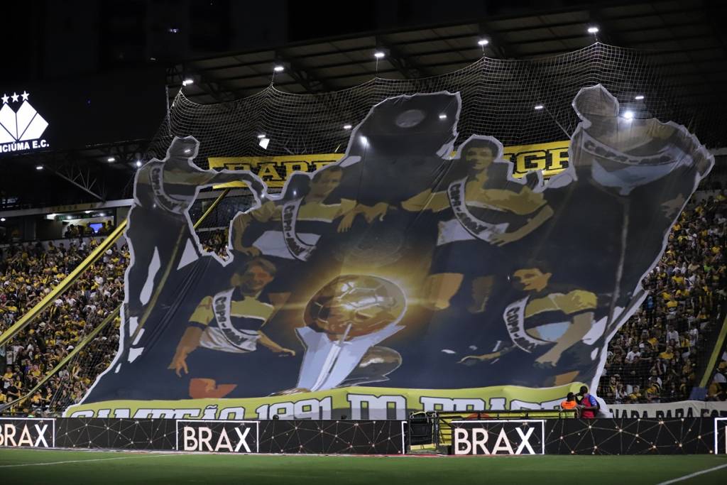 Crici&uacute;ma E.C. promove a&ccedil;&otilde;es com os campe&otilde;es de 91 da Copa do Brasil