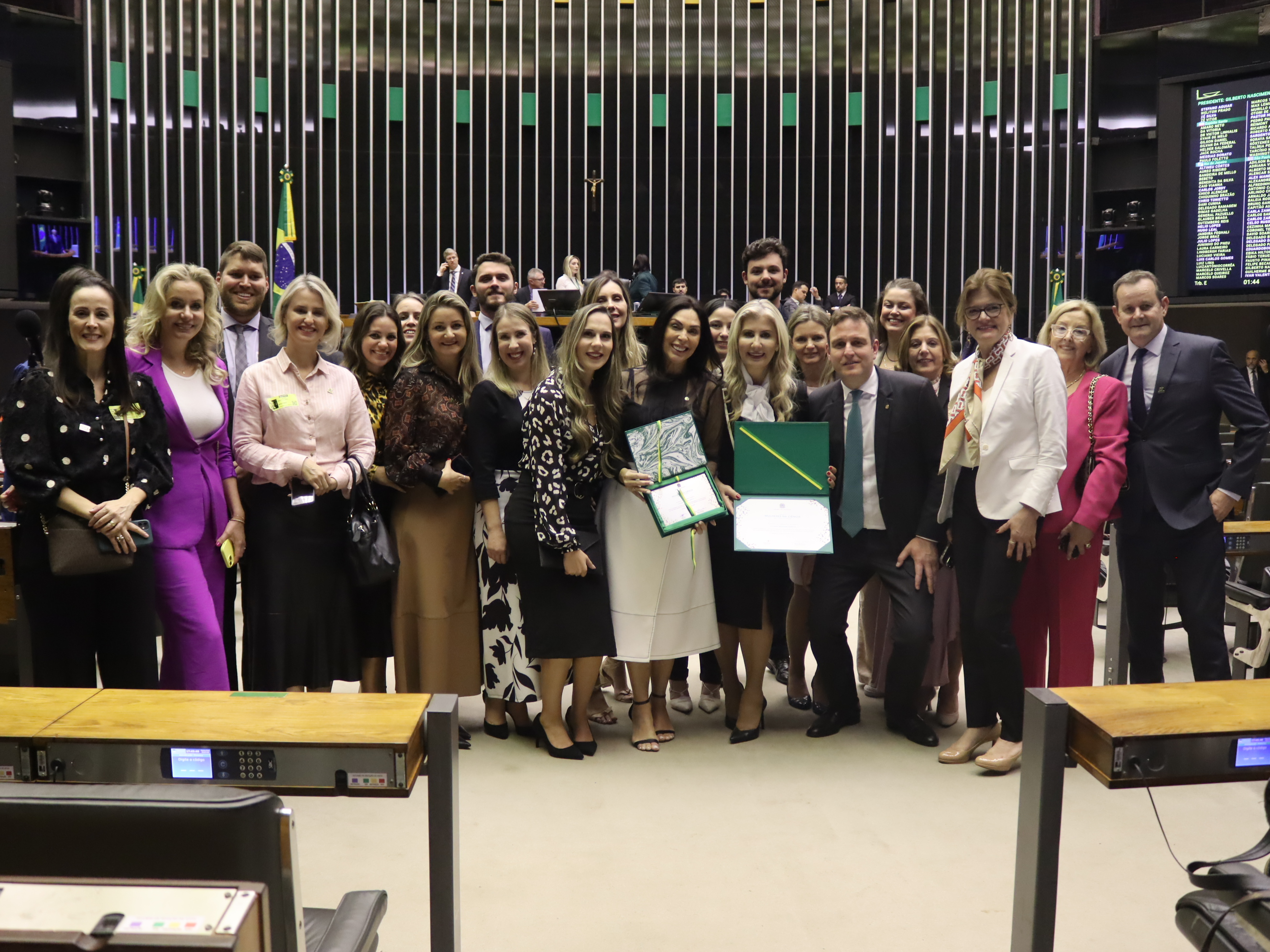 Reitora Luciane Bisognin Ceretta recebe Pr&ecirc;mio Mulheres na Ci&ecirc;ncia em DF