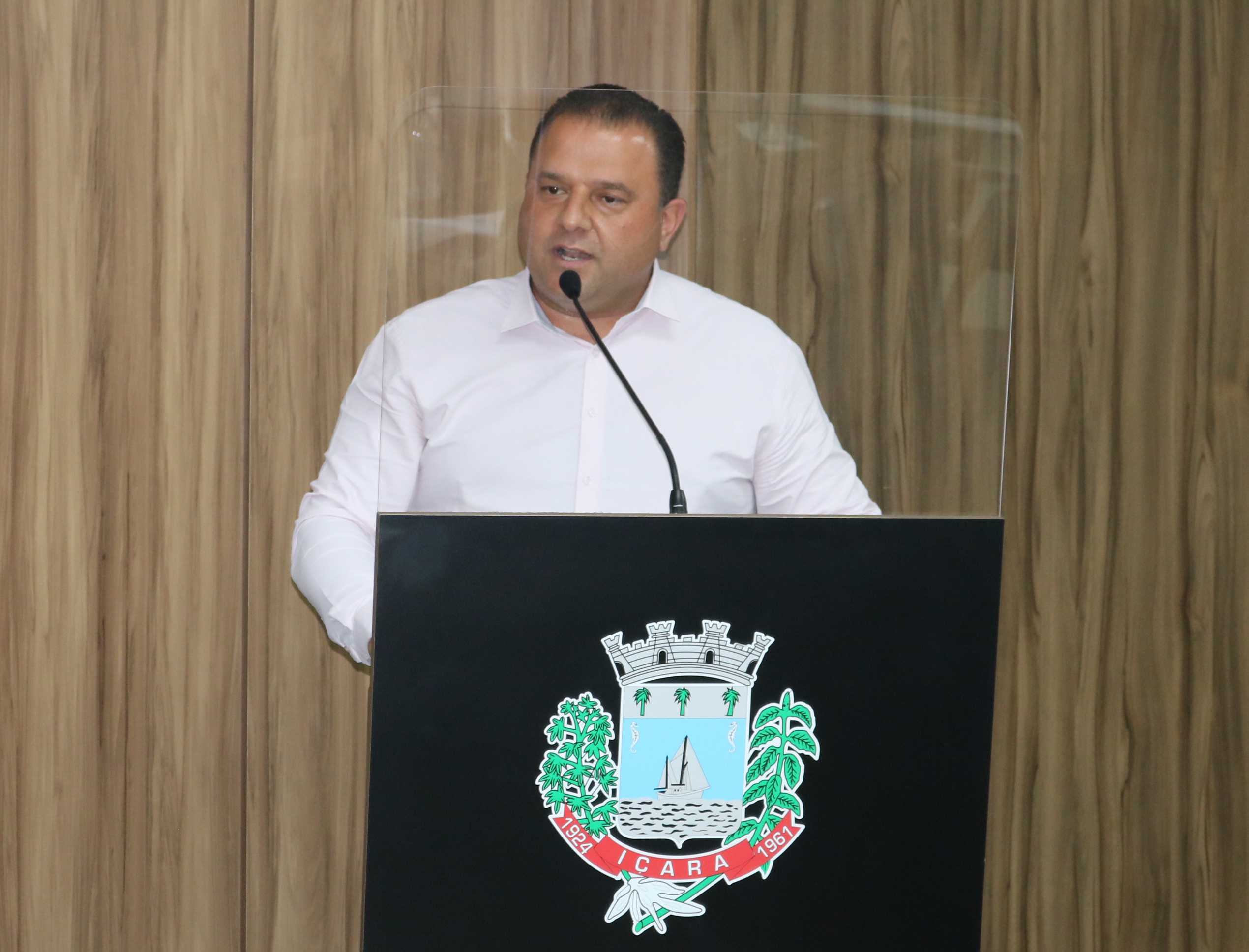 Vereador Adilson Bertan solicita asfalto no Loteamento Coan em I&ccedil;ara