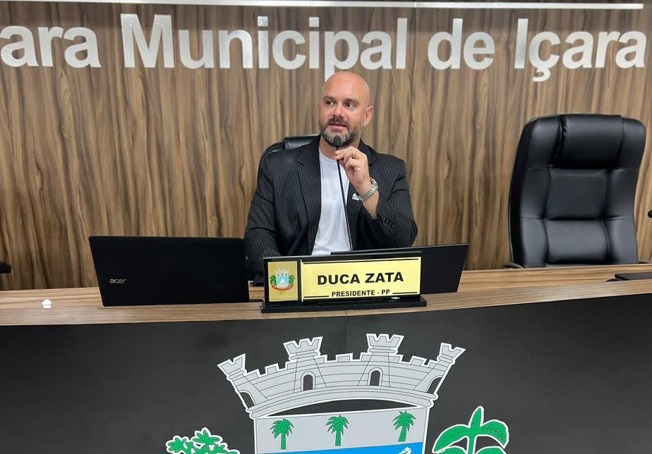 Duca Zata assume comando do Executivo de I&ccedil;ara (SC) por 10 dias   
