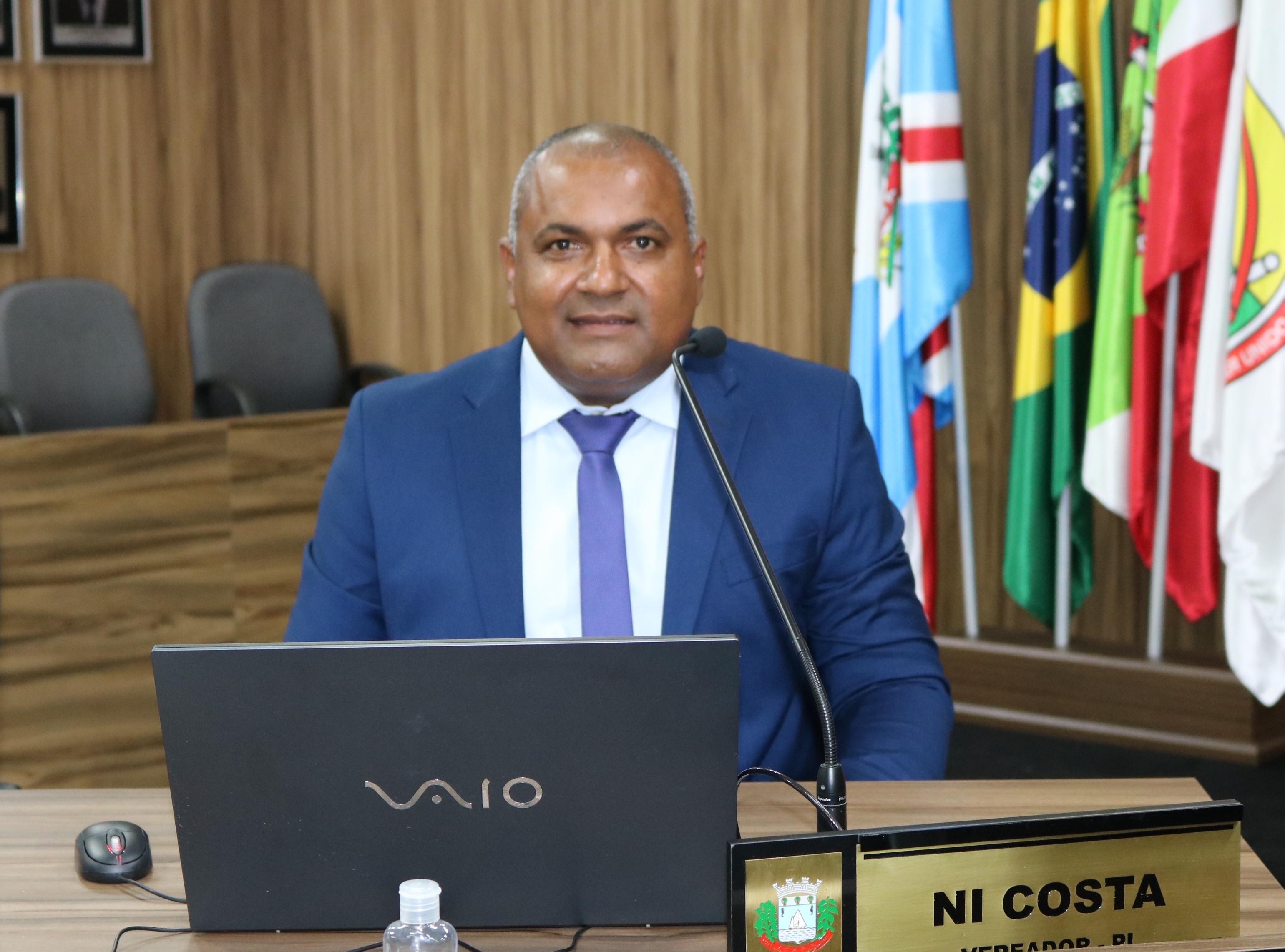 Vereador Ni Costa solicita lombada na Rodovia Arino Ant&ocirc;nio C&acirc;ndido