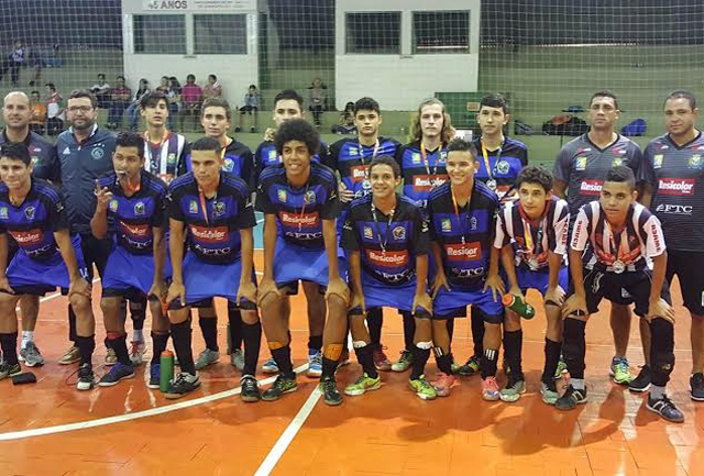 Sider&oacute;polis fica com o vice-campeonato do Joguinhos de Futsal