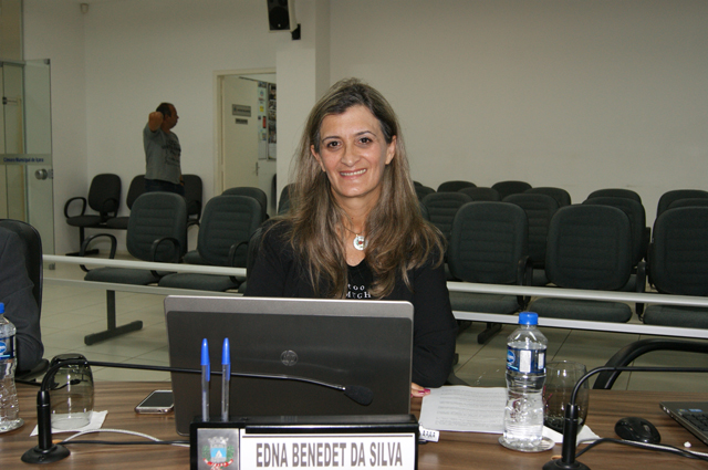 Edna Benedet da Silva retorna ao legislativo i&ccedil;arense