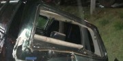 Motorista &eacute; prensado por caminh&atilde;o contra o pr&oacute;prio carro na BR-101