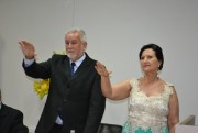 Magagnin e Aninha s&atilde;o empossados para mais quatro anos de governo