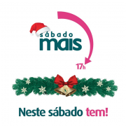 Horário de Natal: Sábado Mais acontece neste final de semana em Criciúma