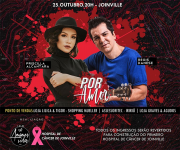 Regis Danese e Priscilla Alcântara fazem show beneficente em Joinville em outubro