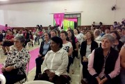 Mulheres lotam evento de abertura do Outubro Rosa em Siderópolis