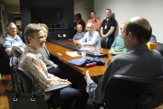 Professora polonesa realiza visita no Unibave