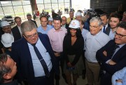 Governador e ministros vistoriam obras do Centro de Eventos de Balneário Camboriú