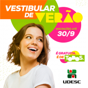 Inscrições para o Vestibular de Verão 2019 da Udesc terminam na noite de domingo