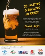 Santa Catarina lança novo produto turístico que busca consolidar o estado como destino cervejeiro do Brasil 