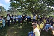 Dia da Árvore é comemorado com evento de integração em Pinheirinho Alto, Jacinto Machado