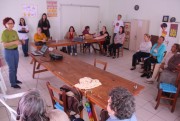 Clube de Mães do bairro Santa Luzia recebe orientações sobre violência contra a mulher