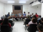 Reuni&atilde;o para debater sobre o projeto de Lei que aumenta contribui&ccedil;&otilde;es