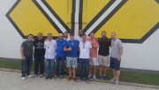 Visita de time americano no CT do Tigre