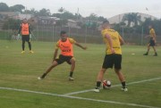 Tigre se prepara no Centro de Treinamento ap&oacute;s vit&oacute;ria