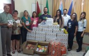 Empresa Librelato realiza doação de alimentos para a Família Feliz