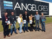 Comitiva da Fiesc Sul visita a empresa Angelgres
