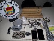 PM de Araranguá prende homem por tráfico de drogas 