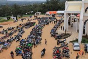 Romaria reúne 1,2 mil motociclistas no Santuário