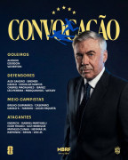 Ancelotti convoca sele&ccedil;&atilde;o para a Copa 2026 e pde confian&ccedil;a dos brasileiros