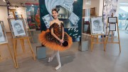 Balé e Dança Étnica encanta alunos em visita à Galeria de Artes Caio Borges