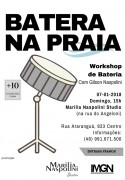 Workshop BATERA NA PRAIA em Balneário Rincão
