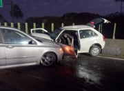 Duas mulheres ficam feridas em acidente de tr&acirc;nsito em I&ccedil;ara (SC)