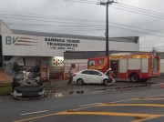 Colis&atilde;o deixa duas pessoas feridas na Rodovia SC-445 em I&ccedil;ara (SC)