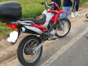 Motociclista sofre queda de ve&iacute;culo no Munic&iacute;pio de I&ccedil;ara (SC)