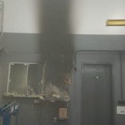 Inc&ecirc;ndio causa danos em loja no Bairro Vila Nova em I&ccedil;ara (SC)