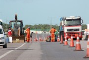 BR-101 terá melhorias no asfalto do km 413 em Araranguá