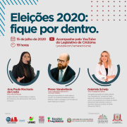 Eleições 2020 será o tema do evento organizado pelo Legislativo de Criciúma