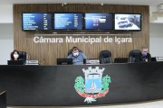 Vereadores de Içara realizaram sessão ordinária nesta segunda-feira