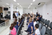 Alunos da Escola Ignácio Stakowski visitam a Câmara Municipal de Içara (SC)