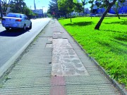 Cal&ccedil;ad&atilde;o da Avenida Proc&oacute;pio Lima precisa de manuten&ccedil;&atilde;o